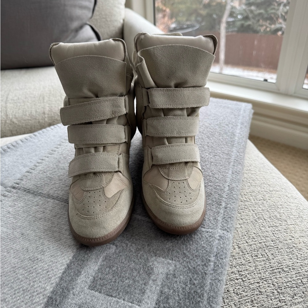 Isabel Marant wedge sneakers size 40 worn once
